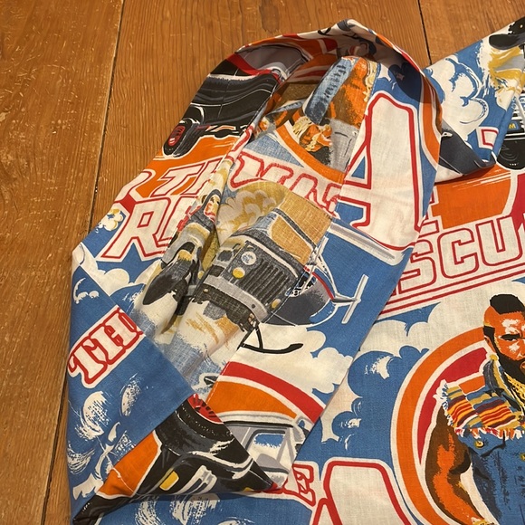 Vintage, Rare The A Team To The Rescue Mr T, 1983, Pillow Sham - Picture 5 of 7